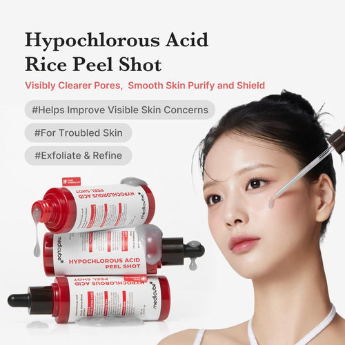Hypochlorous Acid Rice Peel Shot For Face & Body