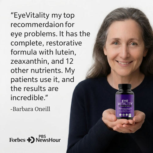 Eye Vitality - Stop Vision Loss with Research-Level Lutein & Zeaxanthin
